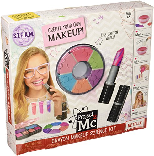 MGA Entertainment Project Mc2 Crayon Makeup Science Kit - Juguetes y Kits de Ciencia para niños (Beauty, 6 año(s), Chica, Multicolor, CE, 4864 Pieza(s))
