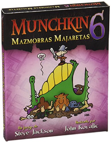 Munchkin - 6: Mazmorras Majaretas, Juego de Mesa (Edge Entertainment MU06)