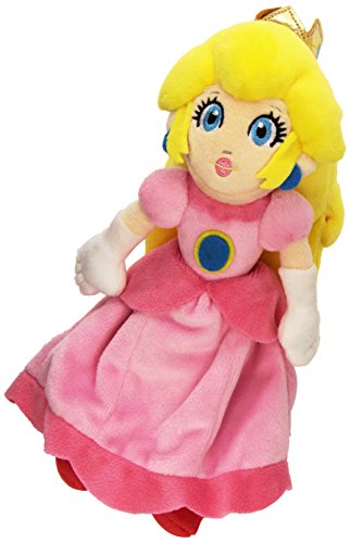 Namco Bandai - Peluche Nintendo Princess Peach de 23 Cm, Plush