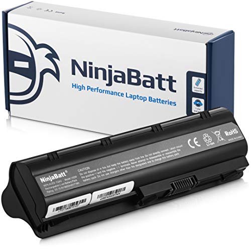 Ninjabatt 9 Celdas Batería para HP 593553-001 MU06 593554-001 CQ42 593562-001 Pavilion G6 G62 HSTNN-Q62C HSTNN-UB0W HSTNN-LB0W HSTNN-E08C HSTNN-DB0W HSTNN-LB0Y HSTNN-E09C CQ56 CQ57 [6600mAh/73wh]