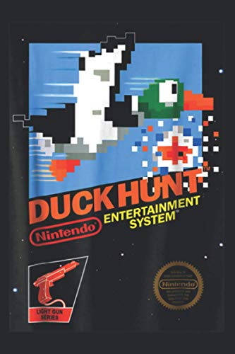 Nintendo NES Duck Hunt Retro Vintage Cover Graphic: Personalized Daily Planner: Undated Daily Organizer, To-Do List, Appointments, Meal, Finess... (6 x9 inch)