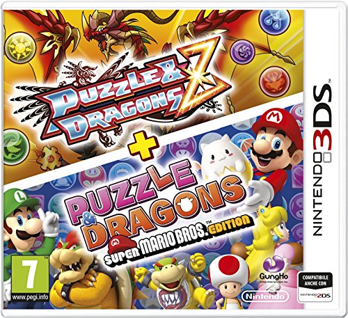 Nintendo Puzzle & Dragons Z + Puzzle & Dragons: Super Mario Bros. Ed, 3DS - Juego (3DS, Nintendo 3DS, RPG (juego de rol), E (para todos))