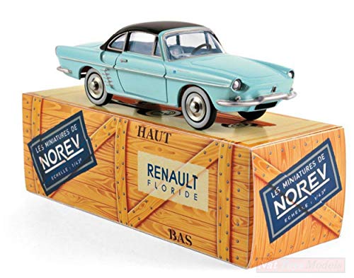 NOREV NVCL5122 Renault FLORIDE 1959 Bleu Narvik & Noir 1:43 MODELLINO Die Cast