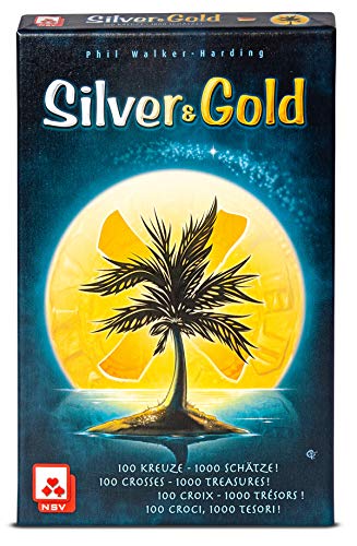 NSV - 4089 - Silver & Gold - International - Juego de Cartas