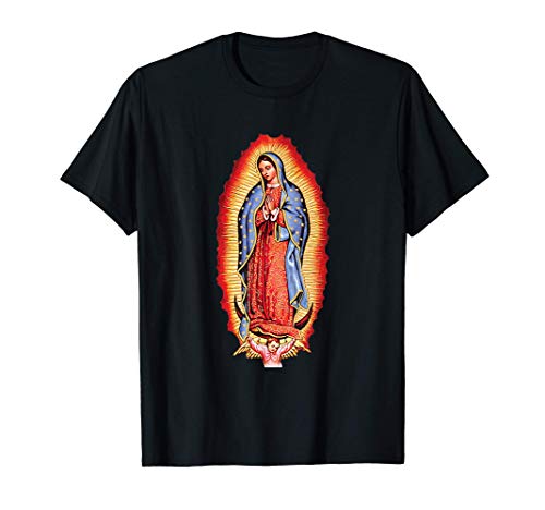 Nuestra Señora de Guadalupe Virgen María Católica Camiseta