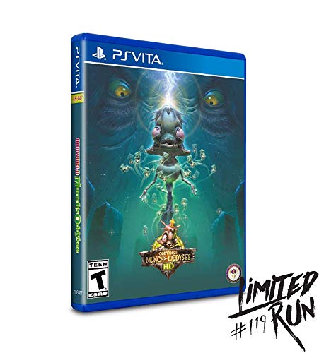 Oddworld : Munch's Oddysee HD - Limited Run #119 (1000 copies) - RARE PAX Variant - Playstation Vita (PS VITA)…