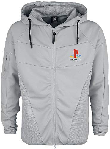 Official Playstation PS One Technical Men's Hoodie UK L/US M