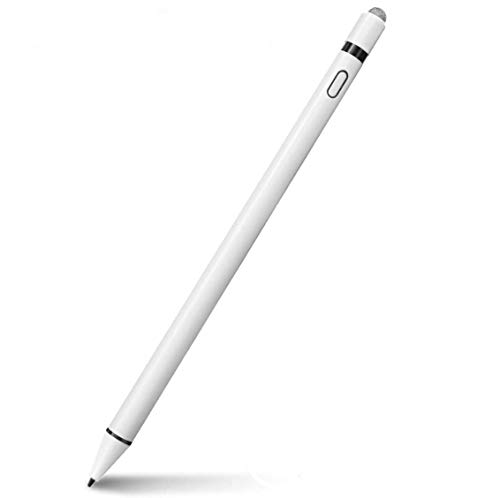 Osaloe Lápiz Táctil 2ªGeneración para iPad 2018 y 2019, Punta Fina de 1,2 mm, Stylus Pen para Dibujar y Escribir, Compatible con iPad 6ª/ Air 3ª/ Mini 5ª/ Pro 11/ Pro 12.9 (3ª), Blanco