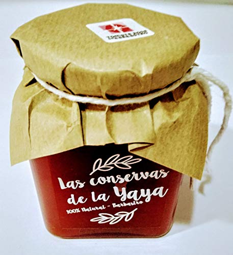 Pack de 3 x Botes de 325 gr mermelada de Tomate Rosa de Barbastro. Producto original, 100% natural sin pectinas ni colorantes