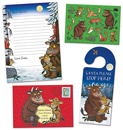 Paper Projects- The Gruffalo 's Child - Pack de Cartas de Navidad a Papá Noel con Colgador para Puerta (01.70.40.001)