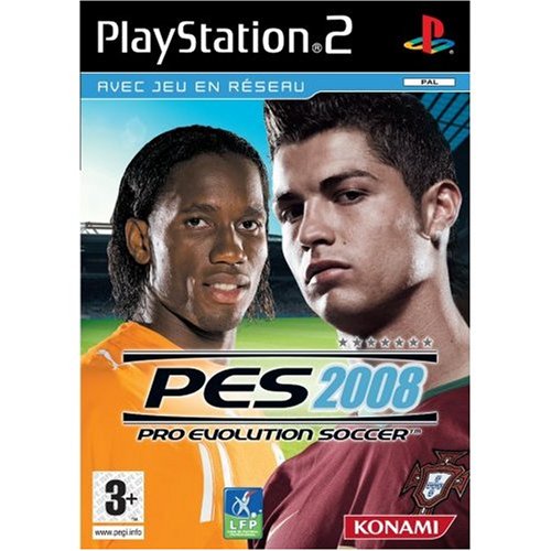 PES 2008 : Pro Evolution Soccer [DVD-ROM] [PlayStation2] [Importado de Francia]