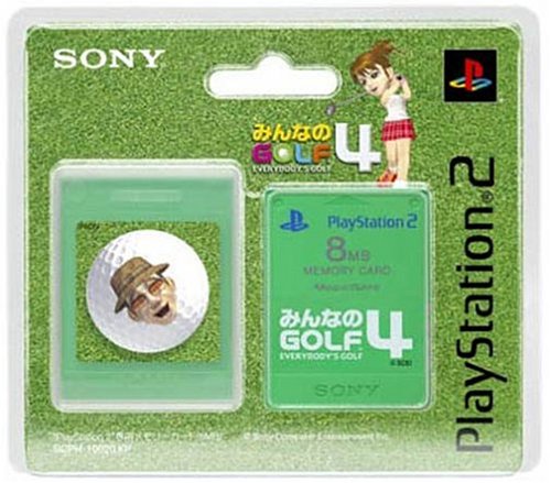 PlayStaion 2専用メモリーカード(8MB) Premium Series みんなのGOLF 4