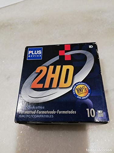 Plus Office Diskette 2HD 3,5 Pulgadas 10 Unidades