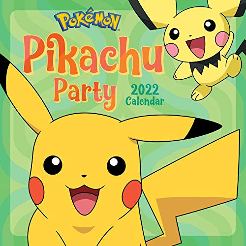 Pokemon Pikachu Party 2022 Wall Calendar