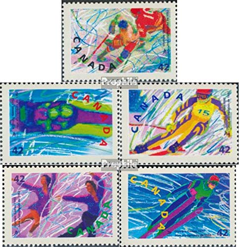 Prophila Collection Canadá 1274-1278 (Completa.edición.) 1992 olímpicos Juegos de Invierno (Sellos para los coleccionistas) Deportes de Invierno