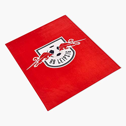 RB Leipzig Crest - Manta de forro polar, unisex, talla única, producto original