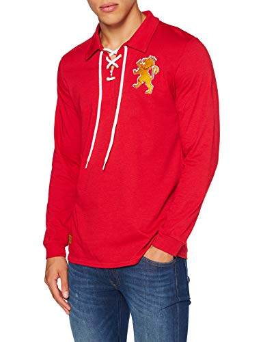 RFEF Regular Fit Camiseta De Juego, Hombre, rojo, XL