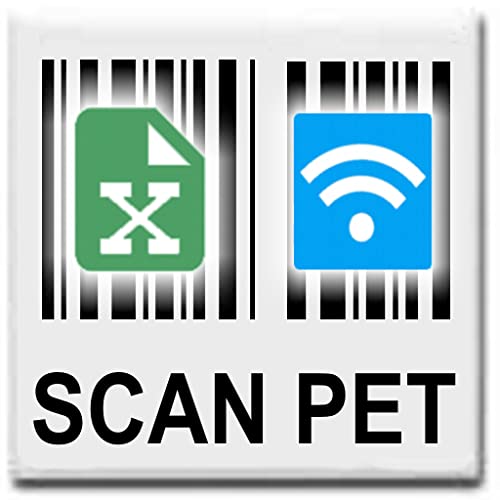 SCANPET codigo de barras + inventario + Excel + escaner WIFI