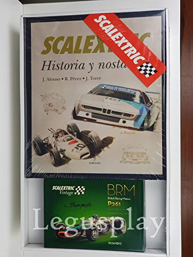 SCX Slot Scalextric 9069 Pack Libro Scalextric Historia y Nostalgia+ Vintage BRM