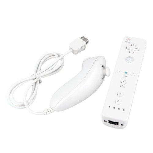 Set Nunchuk con Mando Control Remoto para Nintendo Wii