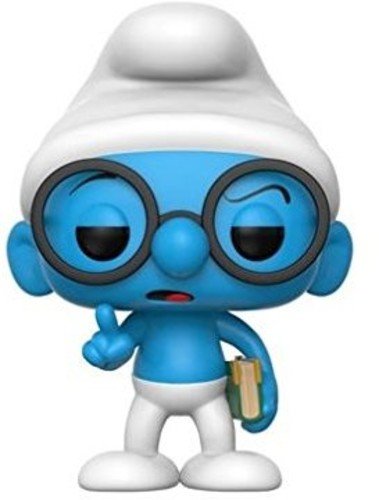 Smurfs- Figura de Vinilo Brainy Smurf (Funko 20122)