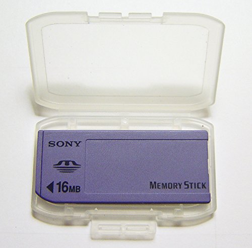 Sony 16MB Memory Stick Memoria Flash 0,015625 GB MS - Tarjeta de Memoria (0,015625 GB, MS)