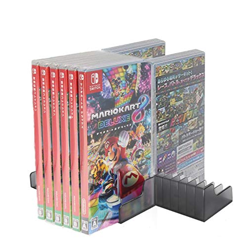 Soporte de almacenamiento de tarjetas de juego para Nintendo Switch NS para 24 discos CD o tarjetero # 21-YXZJ