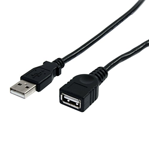 StarTech USBEXTAA3BK - Cable USB alargador (0.91 Metros), Negro