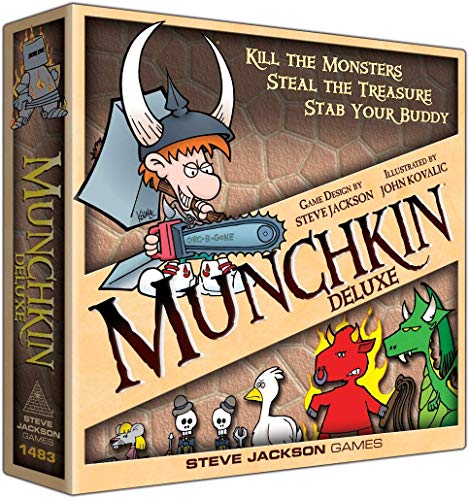 Steve Jackson Games 1483 Munchkin - Juego de Mesa (edición Inglesa)