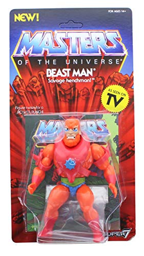 SUPER7 Masters of The Universe Vintage Collection Action Figure Beast Man 14 cm