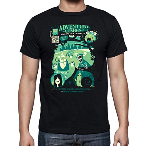 The Fan Tee Camiseta de Hombre Hora de Aventuras Jake Finn 006 4XL
