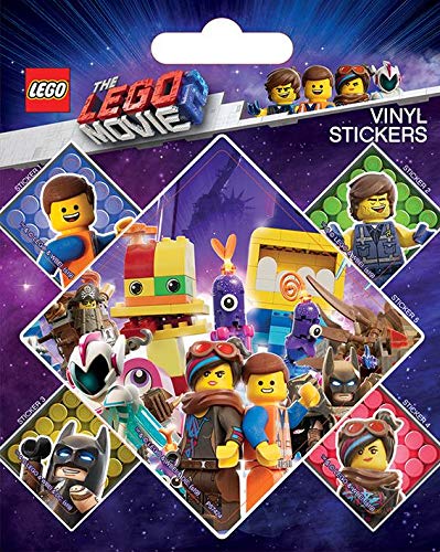 The Lego Movie - Juego de 2 pegatinas (5 unidades)