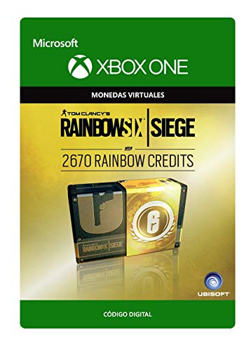 Tom Clancy's Rainbow Six Siege Currency pack 2670 Rainbow credits  | Xbox One - Código de descarga