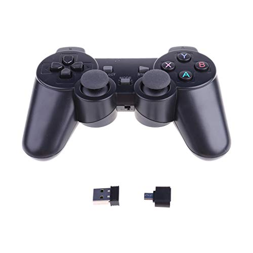 TY-UNLESS Controlador inalámbrico de juego Joystick para PS1/2/3 PC portátil