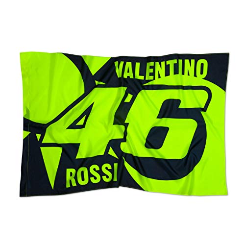 Valentino Rossi Colección VR46 Classic Bandera, Unisex, Multicolore, Talla Única