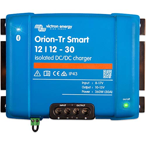 Victron Energy Orion-Tr Smart 12/12-30A (360W) - Cargador de corriente continua (galvanizado)