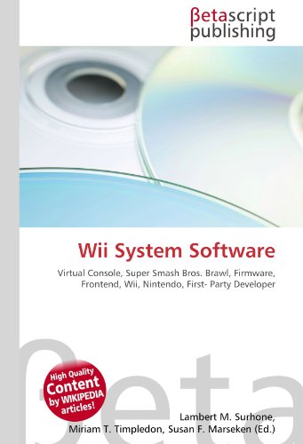 Wii System Software: Virtual Console, Super Smash Bros. Brawl, Firmware, Frontend, Wii, Nintendo, First- Party Developer