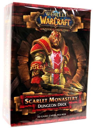 World of Warcraft TCG WoW Trading Card Game Dungeon Deck Scarlet Monastery by Crytozoic