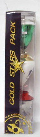 Xtreme - Pack de Tres Trompos Gold Star (Space 008000047)
