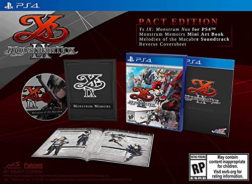 Ys IX: Monstrum Nox Pact Edition for PlayStation 4 [USA]