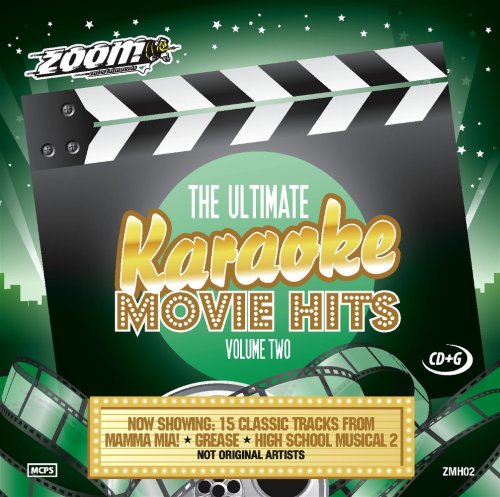 Zoom Karaoke CD+G - Ultimate Karaoke Movie Hits 2 - Mamma Mia, Grease, High School Musical 2