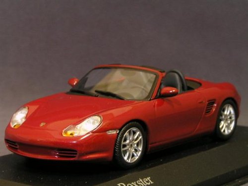 1/43 Minichamps Porsche Boxster 2002 rotmetallic
