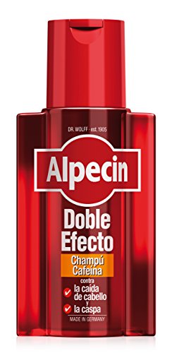 Alpecin Champú Doble Efecto, 1 x 200 ml – Champú anticaída y anticaspa