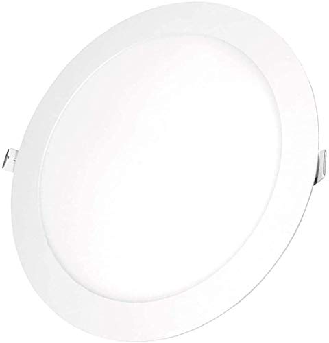 BeTIM 18W Downlight LED Plafón con Sensor de Movimiento Lámpara de Pared Techo Foco Empotrable,1300 LM,6000K Blanco Frío [Clase de Eficiencia Energética A]