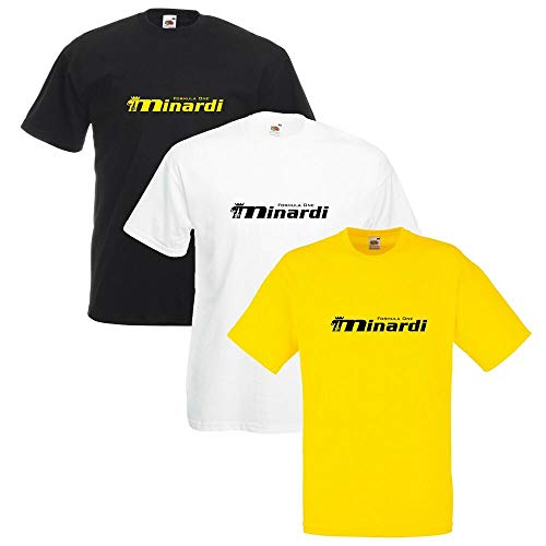 By Minardi Formula 1 T-Shirt F1 Car Enthusiast Various Sizes & Colours
