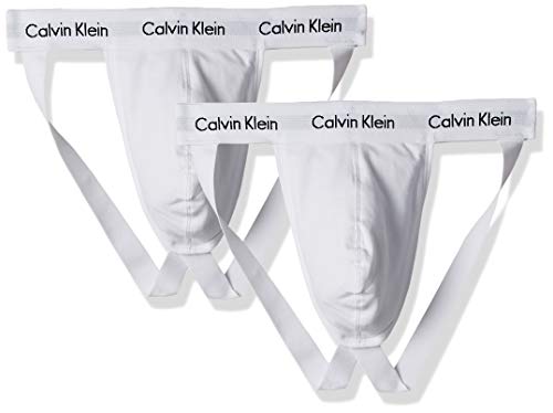 Calvin Klein 000NB1354A Bóxer, Blanco (White 100), S para Hombre