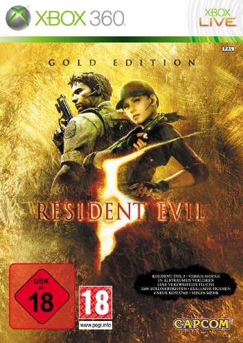Capcom Resident Evil 5 Gold Edition - Juego (Xbox 360, Acción / Aventura, SO (Sólo Adultos))