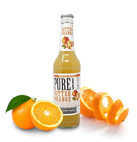 Carioni Food & Health Bebida de Naranja Agria, Agua de Naranja Bio - 330 ml (Paquete de 12 Piezas)