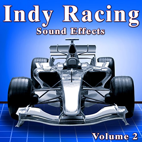 Cart Indy Car Racing Ambience with Fast Downshifting Pass Bys Take 2