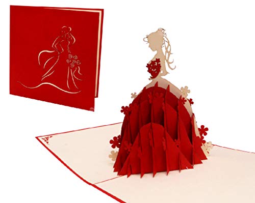Cartes de vœux pop-up Motif princesse #225#